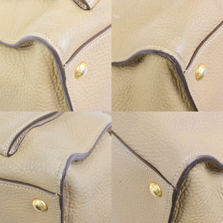 Prada Front Pocket Wing Convertible Tote Vitello Daino