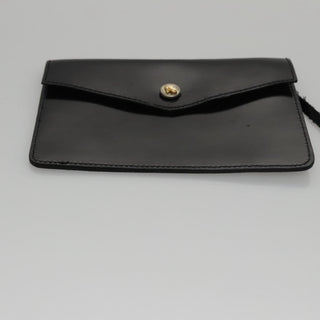 Salvatore Ferragamo Gancini Wristlet Clutch Leather