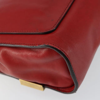 Chloe Elle Chain Clutch Leather