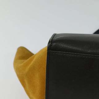 Celine Trapeze Bag Leather with Suede