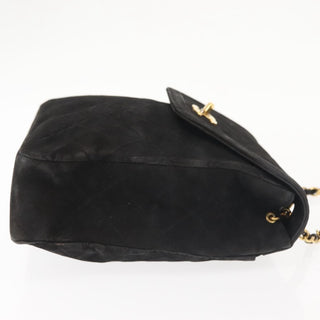 Chanel Vintage Clutch Pleated Leather