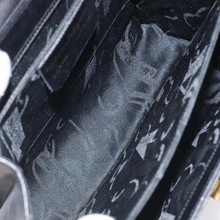 Salvatore Ferragamo Convertible Top Handle Bag Leather