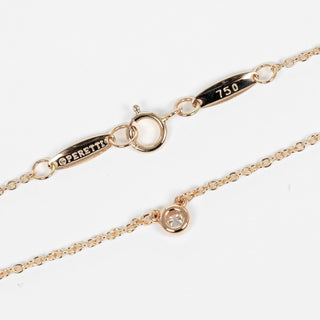 Tiffany & Co. Elsa Peretti Diamonds By The Yard 18K Rose Gold with Diamond