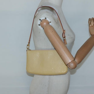 Louis Vuitton Pochette Accessoires Monogram Vernis with Monogram Canvas