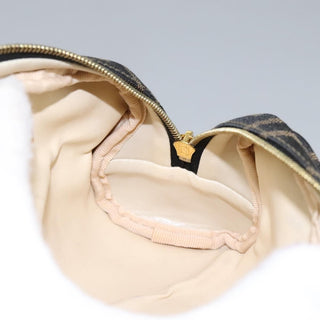 Fendi Vintage Toiletry Pouch Zucca Canvas