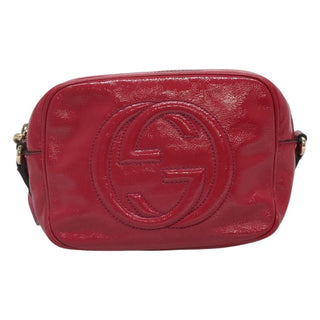 Gucci Soho Disco Crossbody Bag Patent