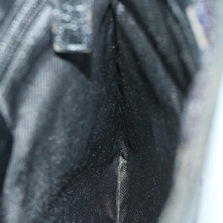 Gucci Vintage Flat Messenger Bag GG Canvas and Leather