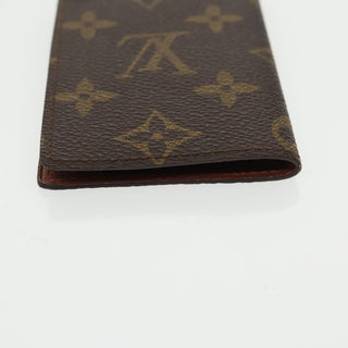 Louis Vuitton Porte Cartes Pression Card Case Monogram Canvas