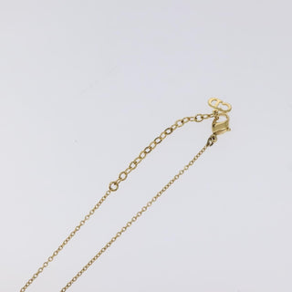 Christian Dior CD Heart Necklace Metal