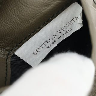 Bottega Veneta Compact Bifold Wallet Embossing Leather