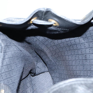 Gucci Vintage Bamboo Backpack Leather