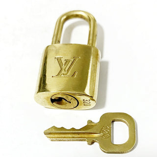 Louis Vuitton Cadenas Bag Charm Gold-plated