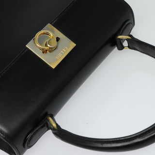 Celine Gancini Handbag Leather