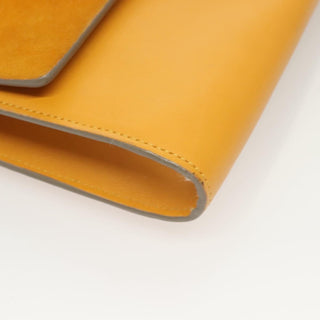 Chloe Faye Clutch Leather and Suede