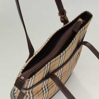 Burberry Nova Check Tote canvas check pattern