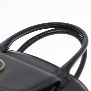 Celine Circle Logo Handbag Leather
