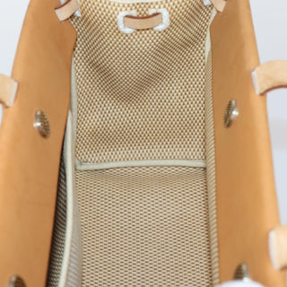Hermes Herbag Cabas Toile and Leather