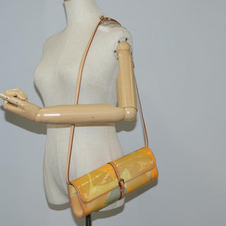 Louis Vuitton Fleurs Pochette Printed Monogram Vernis