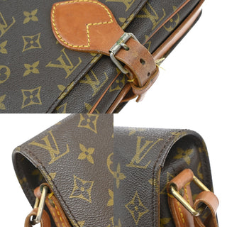 Louis Vuitton Cartouchiere Handbag Monogram Canvas