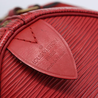 Louis Vuitton Speedy Handbag Epi Leather