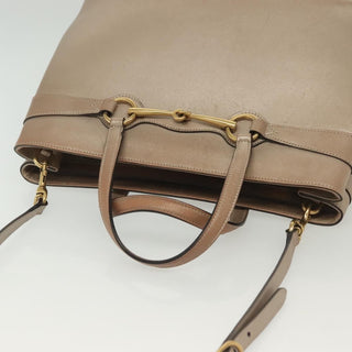 Gucci Bright Bit Convertible Tote Leather