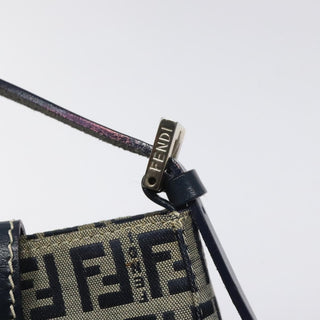 Fendi Vintage Shoulder Bag Zucca Canvas