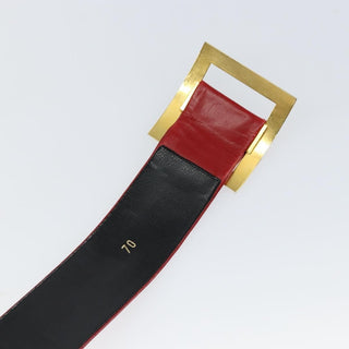 Chanel Square Buckle Belt Leather