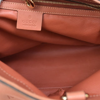 Gucci Soft Logo Tote Embossed Leather