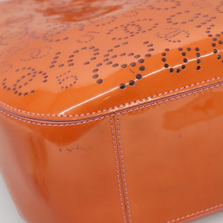 Chanel CC No.5 Shopping Tote Perforated Patent