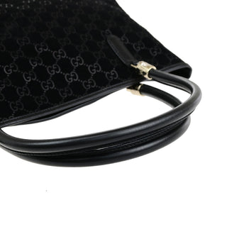 Gucci Web Tote Suede
