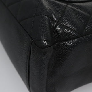 Chanel Petite Shopping Tote Quilted Caviar