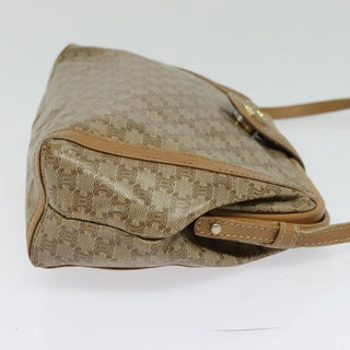 Celine Macadam Shoulder Bag PVC Leather