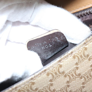 Celine Macadam Shoulder Bag Canvas