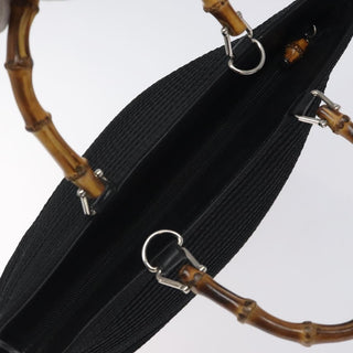 Gucci Vintage Bamboo Handle Tote Nylon