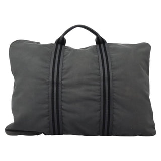 Hermes Fourre Tout Besace Messenger Bag Toile