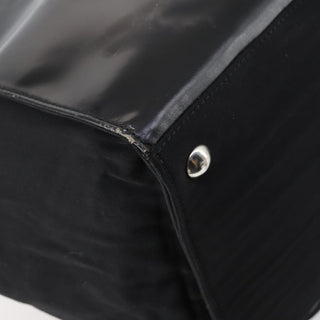 Gucci Travel Boston Bag Leather with Nylon