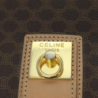 Celine Macadam Shoulder Bag PVC Leather