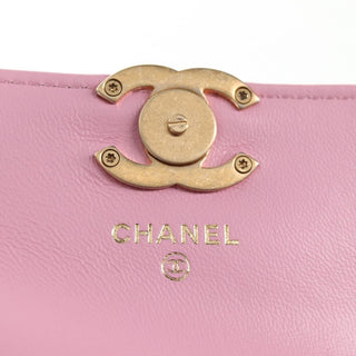 Chanel Flat CC Crossbody Bag Leather