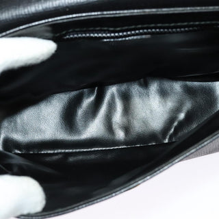 Celine Vintage Circle Logo Crossbody Bag Leather