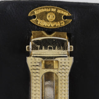 Chanel Coco mark barette Gold plated