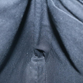 Balenciaga Navy Pochette Canvas and Leather