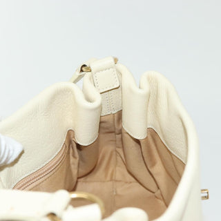 Salvatore Ferragamo Gancini Shoulder Bag Leather