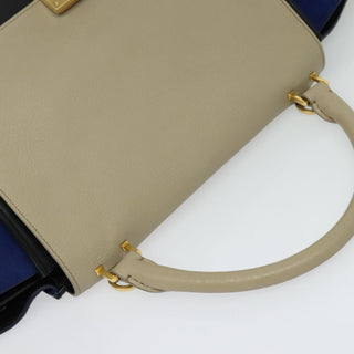 Celine Tricolor Trapeze Bag Leather