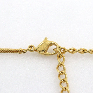 Christian Dior CD Logo necklace Metal