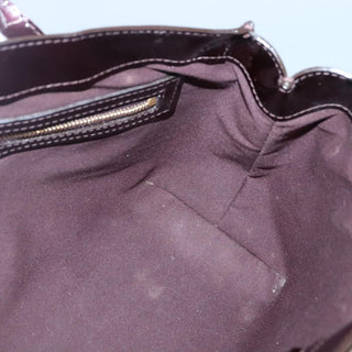 Louis Vuitton Wilshire Handbag Monogram Vernis