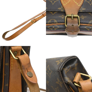Louis Vuitton Cartouchiere Handbag Monogram Canvas