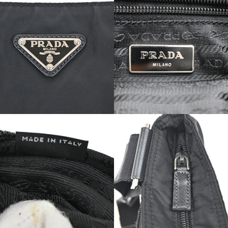 Prada Zip Top Messenger Bag Tessuto