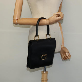 Celine Gancini Handbag Leather