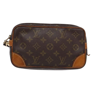 Louis Vuitton Marly Dragonne Clutch Monogram Canvas