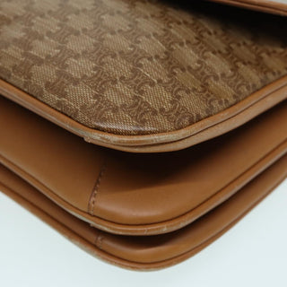 Celine Macadam Shoulder Bag PVC Leather